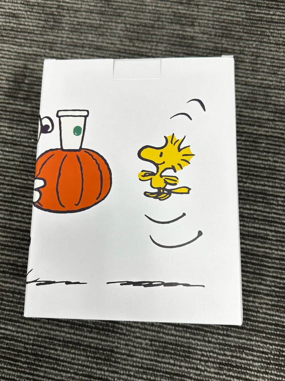 Starbucks peanuts snoopy
